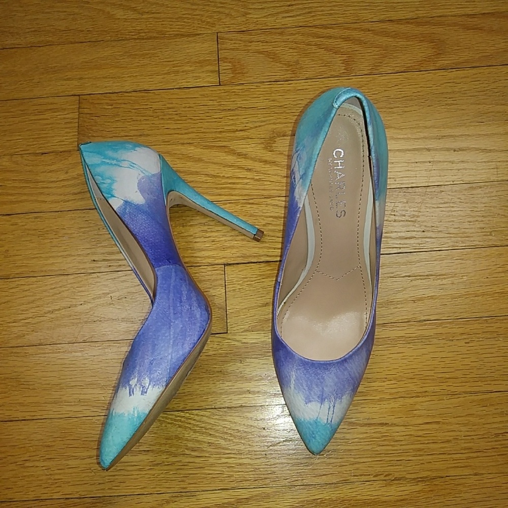 Dip dye heels